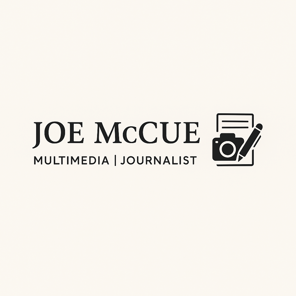 Joe McCue | Multimedia Journalist Logo